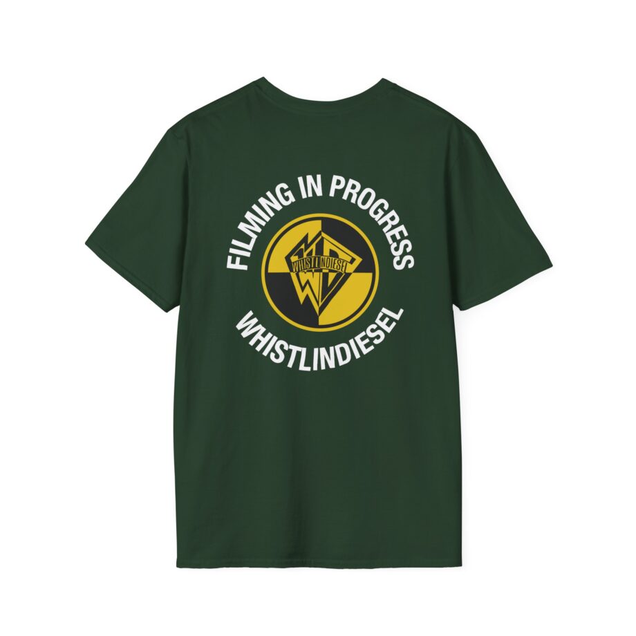 Whistlindiesel Filming in Progress Unisex Softstyle T-shirt