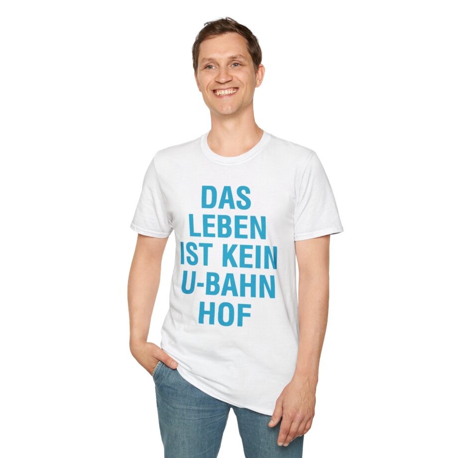 Marsimoto Das Leben Ist Kein U-bahn Hof Unisex Softstyle T-Shirt