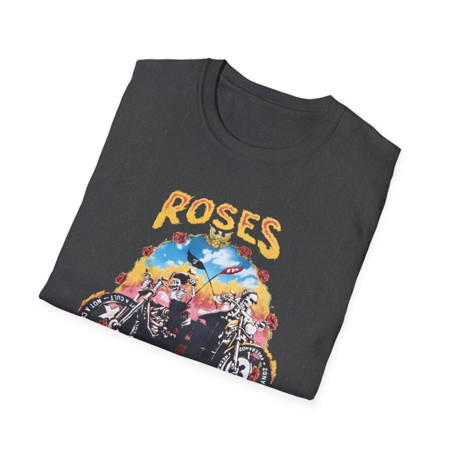 Not a Cult X Freebandz Roses Unisex Softstyle T-Shirt