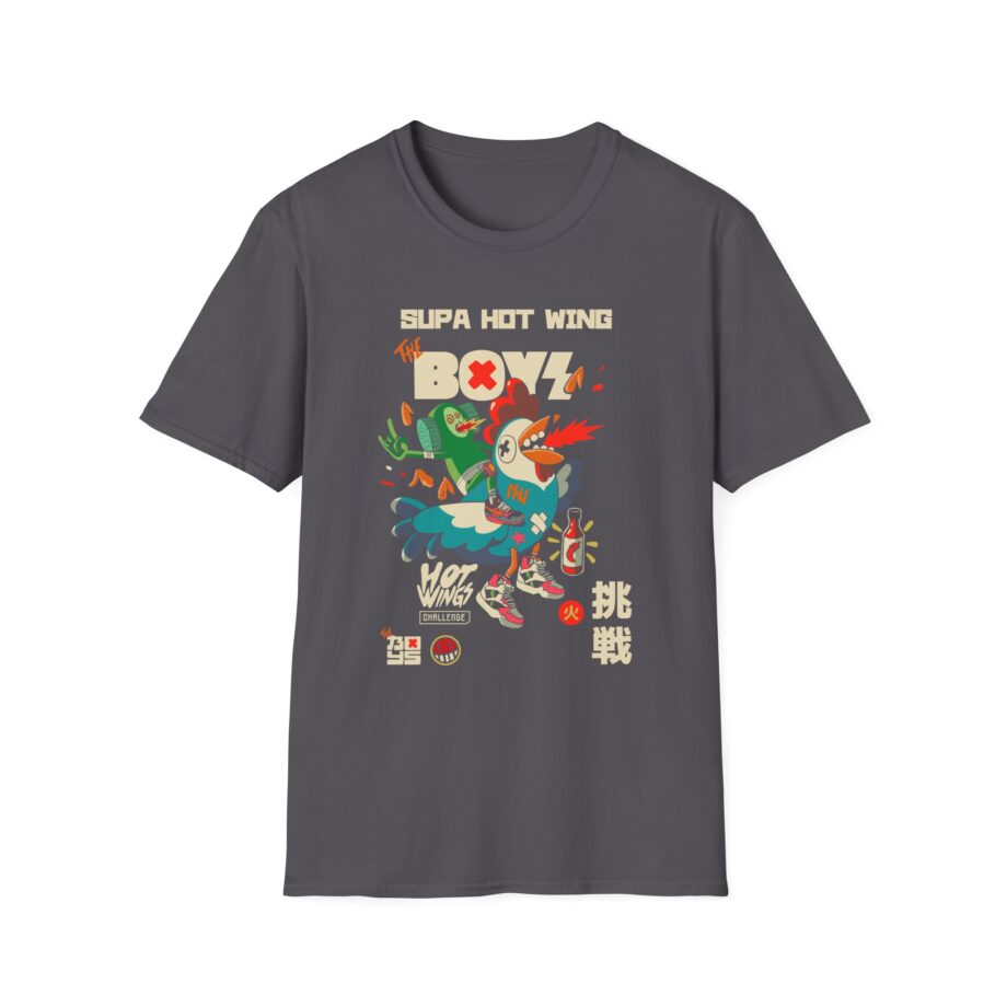 Joshdub the Boys Hot Wings Challenge Unisex Softstyle T-shirt