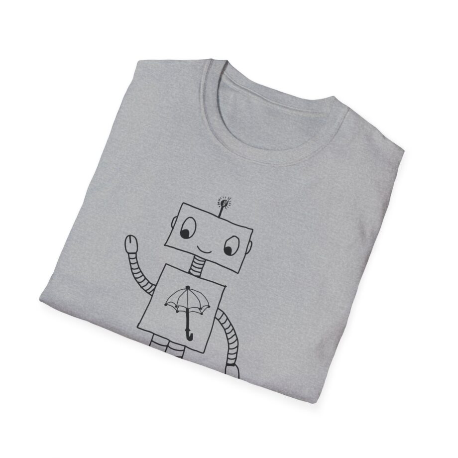 Armchair Expert Robot Unisex Softstyle T-shirt
