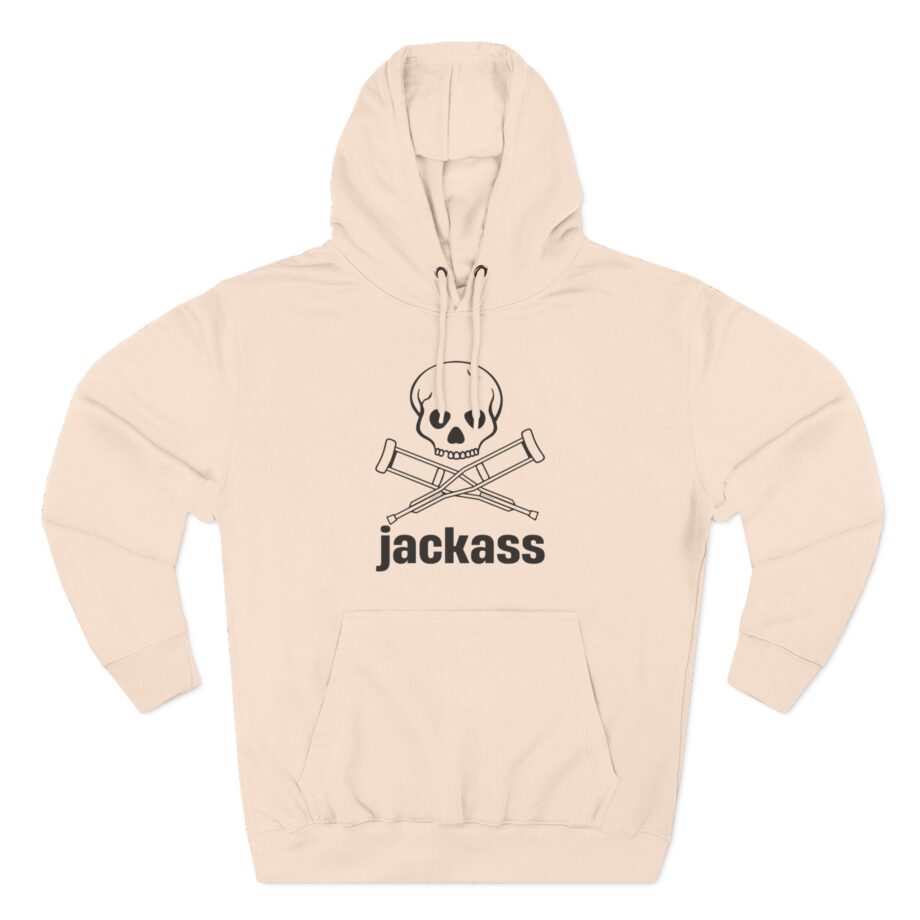 Jackass Three-Panel Fleece Hoodie