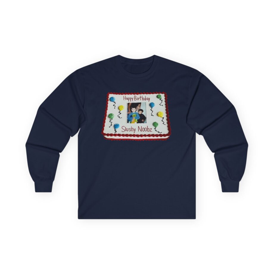 Slushy Noobz Birthday Cake Unisex Ultra Cotton Long Sleeve Tee