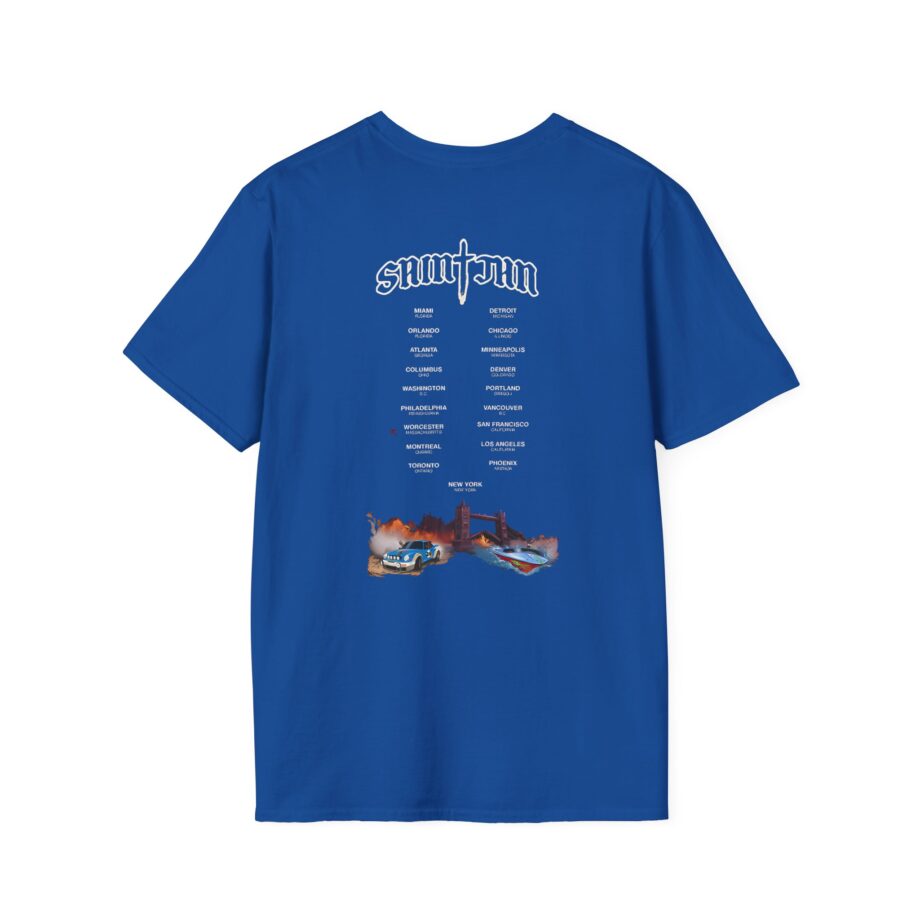 Saint JhnIgnorant Forever World Tour Unisex Softstyle T-shirt