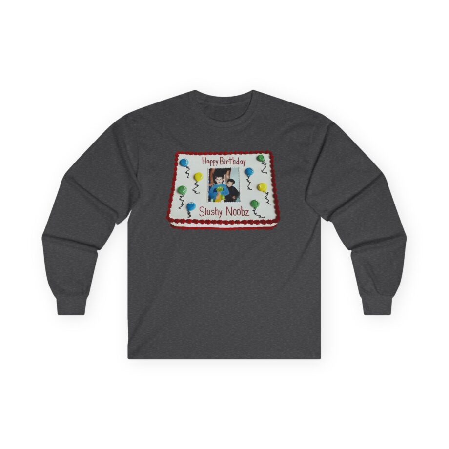 Slushy Noobz Birthday Cake Unisex Ultra Cotton Long Sleeve Tee