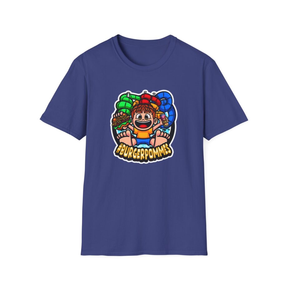 Burger Pommes  Unisex Softstyle T-Shirt