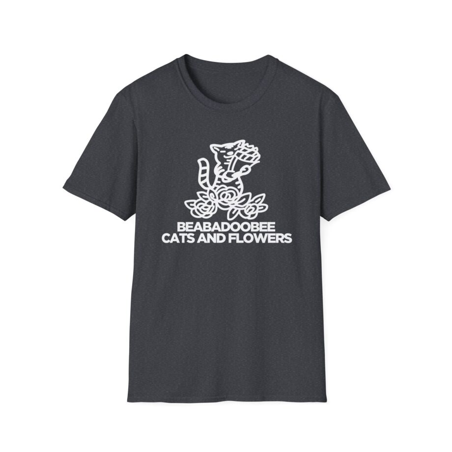 Beabadoobee Cats and Flowers Unisex Softstyle T-Shirt