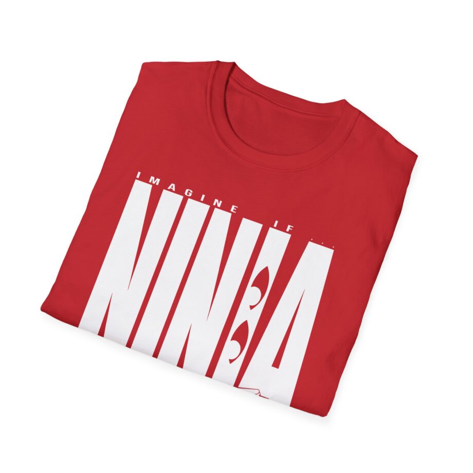 Ninja  Low Taper Fade Tan Unisex Softstyle T-shirt