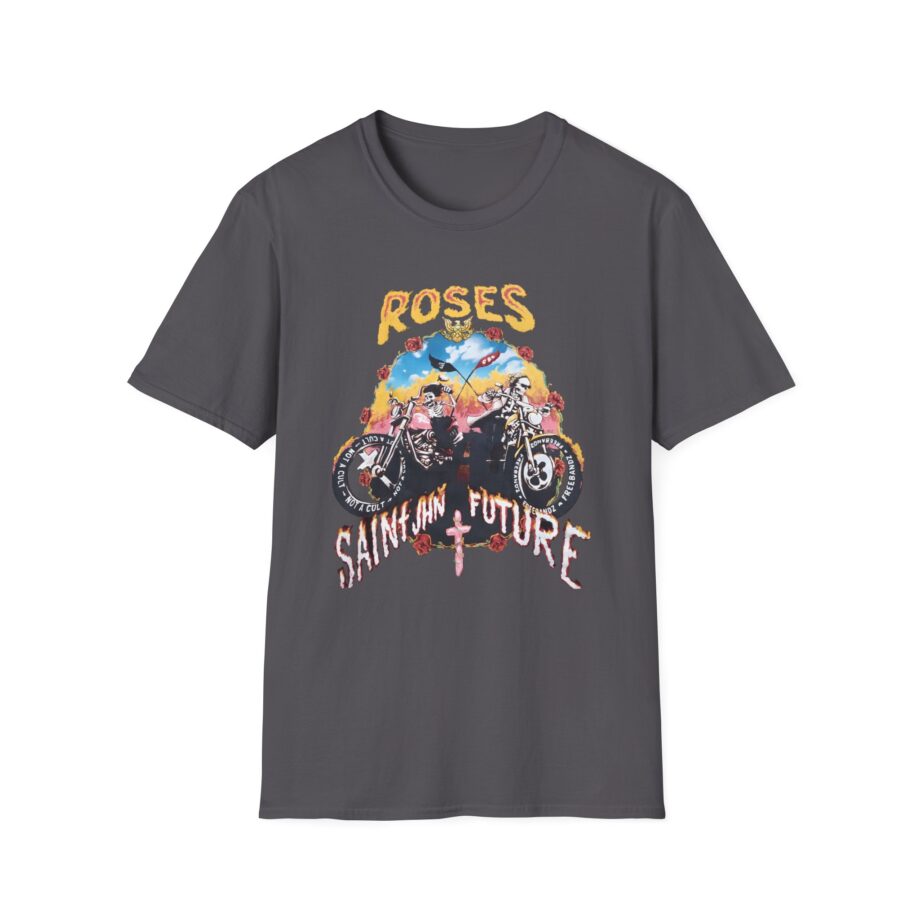 Not a Cult X Freebandz Roses Unisex Softstyle T-Shirt
