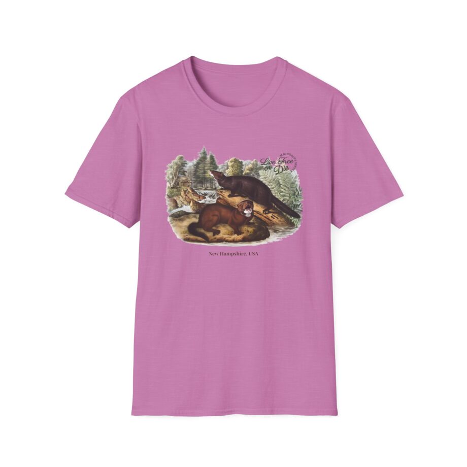 Live Free or Die in Mogul Hampshire Unisex Softstyle T-shirt