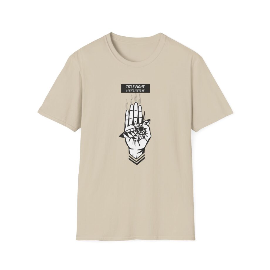 Title Fight Hyperview Hand Unisex Softstyle T-Shirt