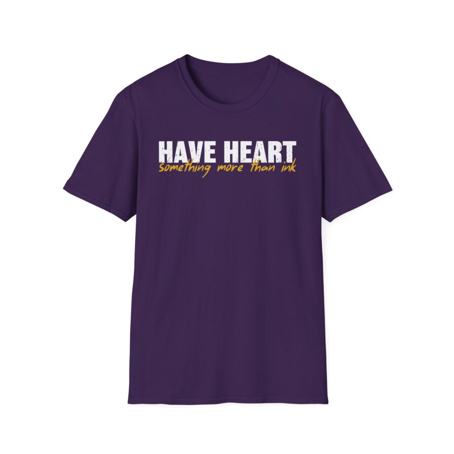 Have Heart Something More Than Ink Unisex Softstyle T-shirt