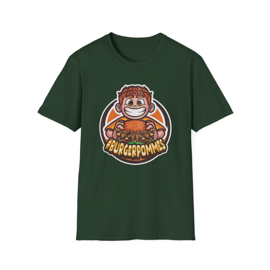 Burger Pommes  Unisex Softstyle T-Shirt