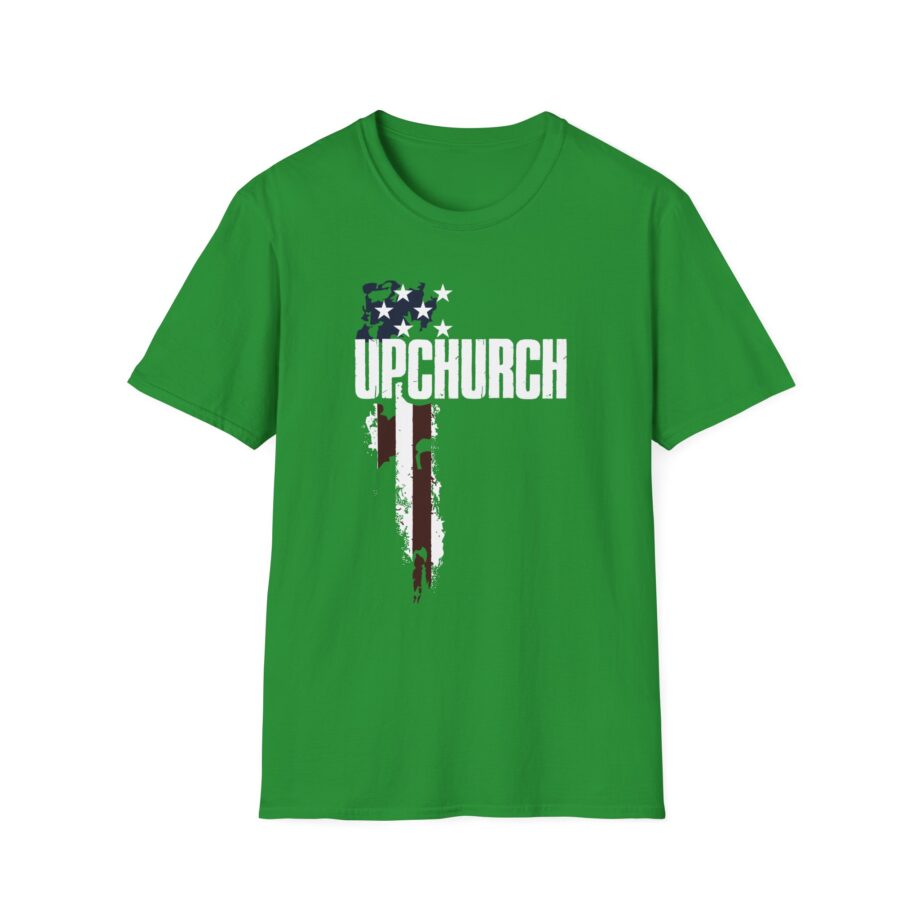 Upchurch Family American Flag Graphic Unisex Softstyle T-Shirt