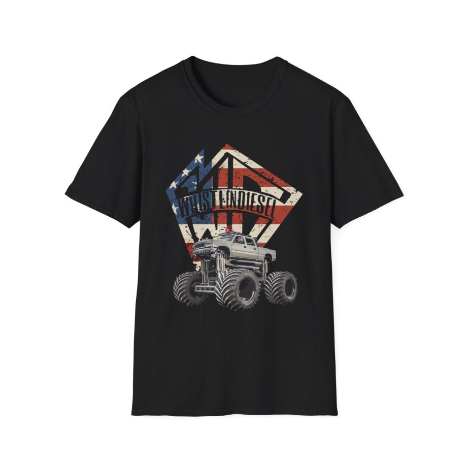 Monstermax Whistlindiesel Unisex Softstyle T-shirt