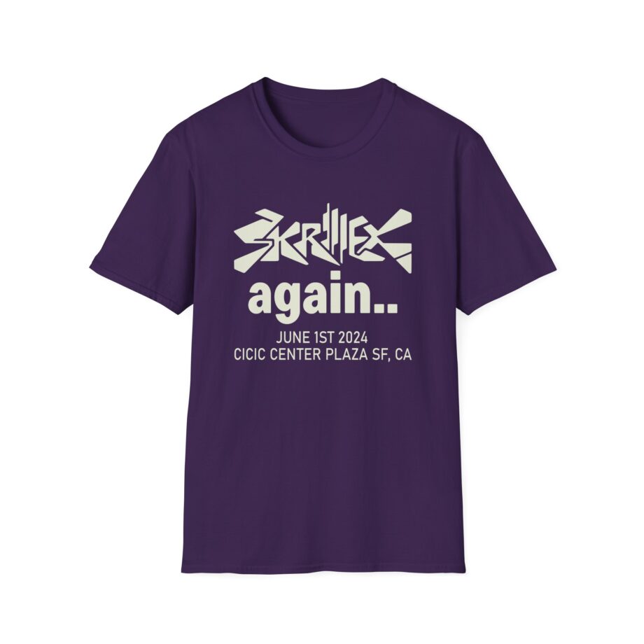 Skrillex Fred Again Civic Center  Unisex Softstyle T-Shirt