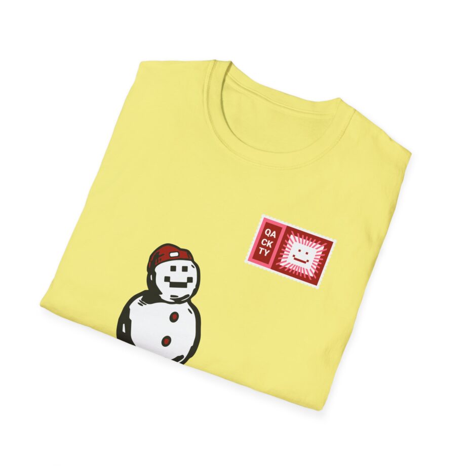Quackity Snowman Unisex Softstyle T-shirt