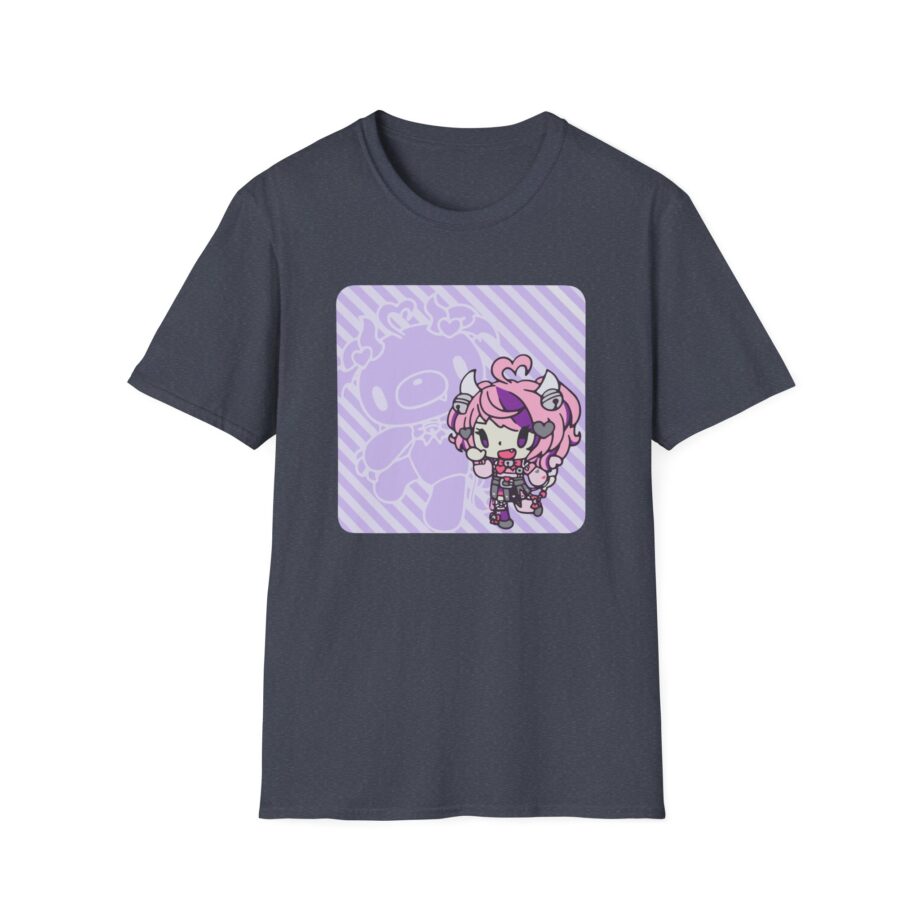 Vshojo Ironmouse X Gloomy Bear Unisex Softstyle T-Shirt