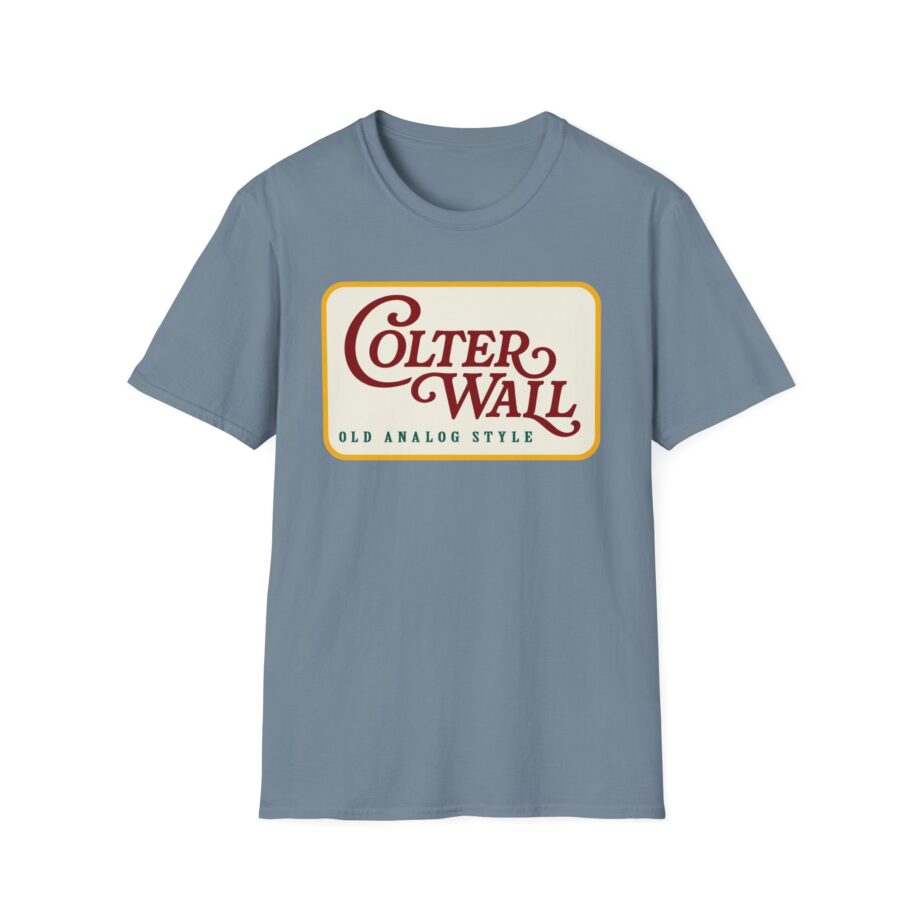 Colter Wall Old Analog Style Unisex Softstyle T-shirt