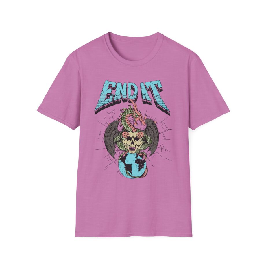 End It Dragon Skull Unisex Softstyle T-Shirt