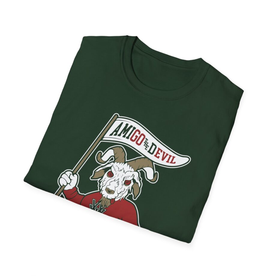 Amigo the Devil Go Evil Mascot Unisex Softstyle T-shirt