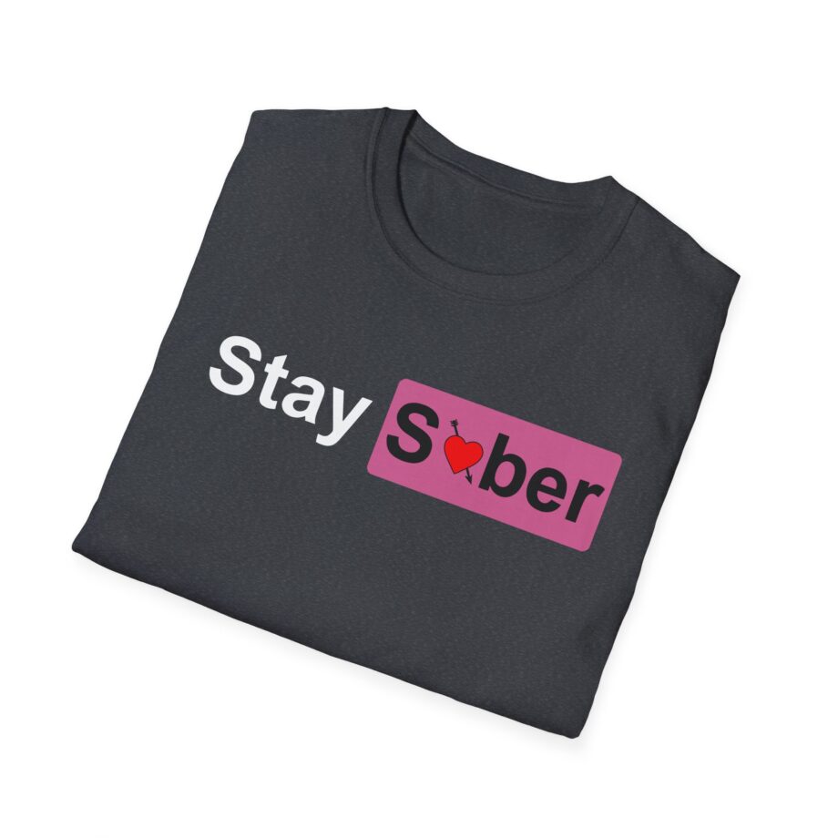 D’aydrian Harding Stay Sober Valentine's Day Unisex Softstyle T-shirt