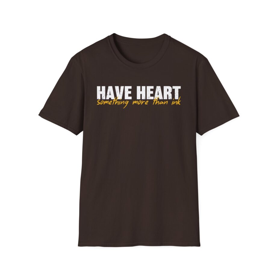 Have Heart Something More Than Ink Unisex Softstyle T-shirt