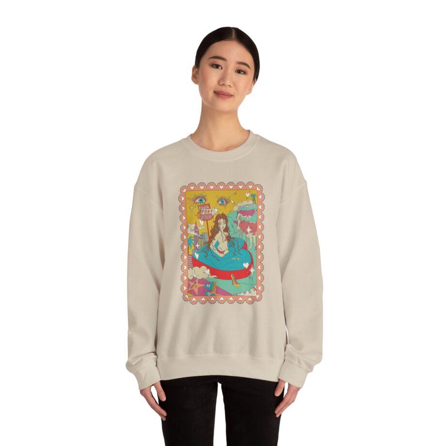 Chappell Roan Unisex Heavy Blend Crewneck Sweatshirt