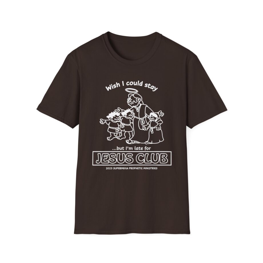 Supermega Jesus Club Unisex Softstyle T-shirt