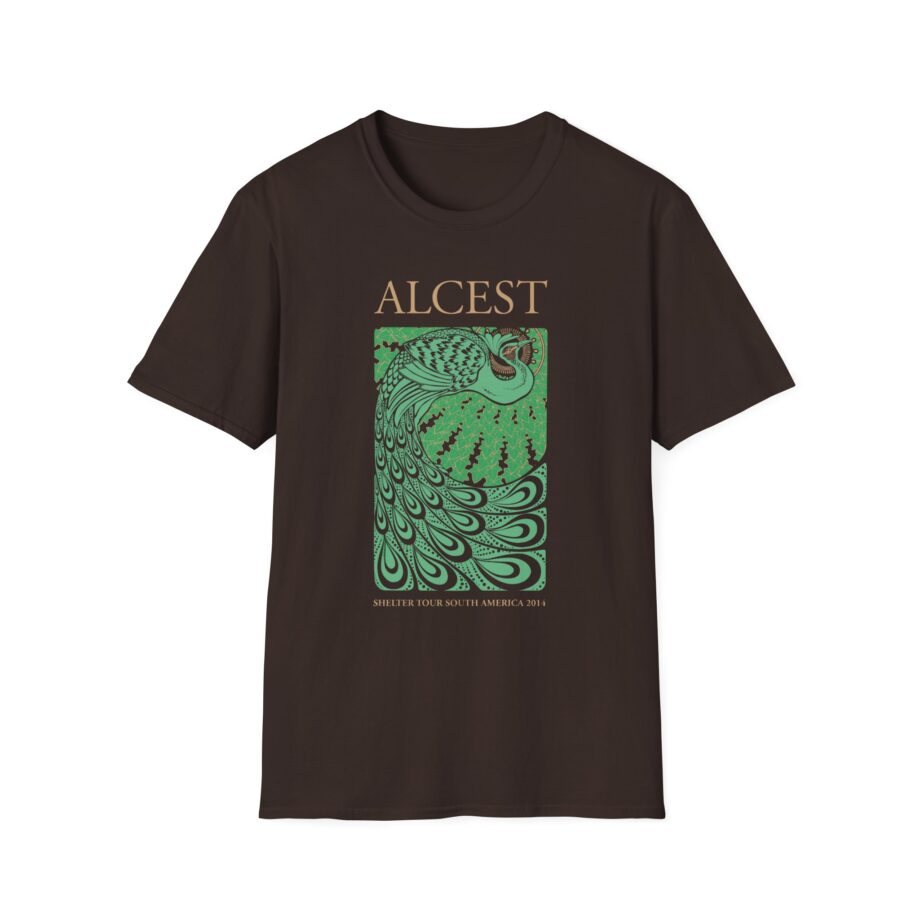 Alcest Shelter Tour South America 2014 Unisex Softstyle T-shirt