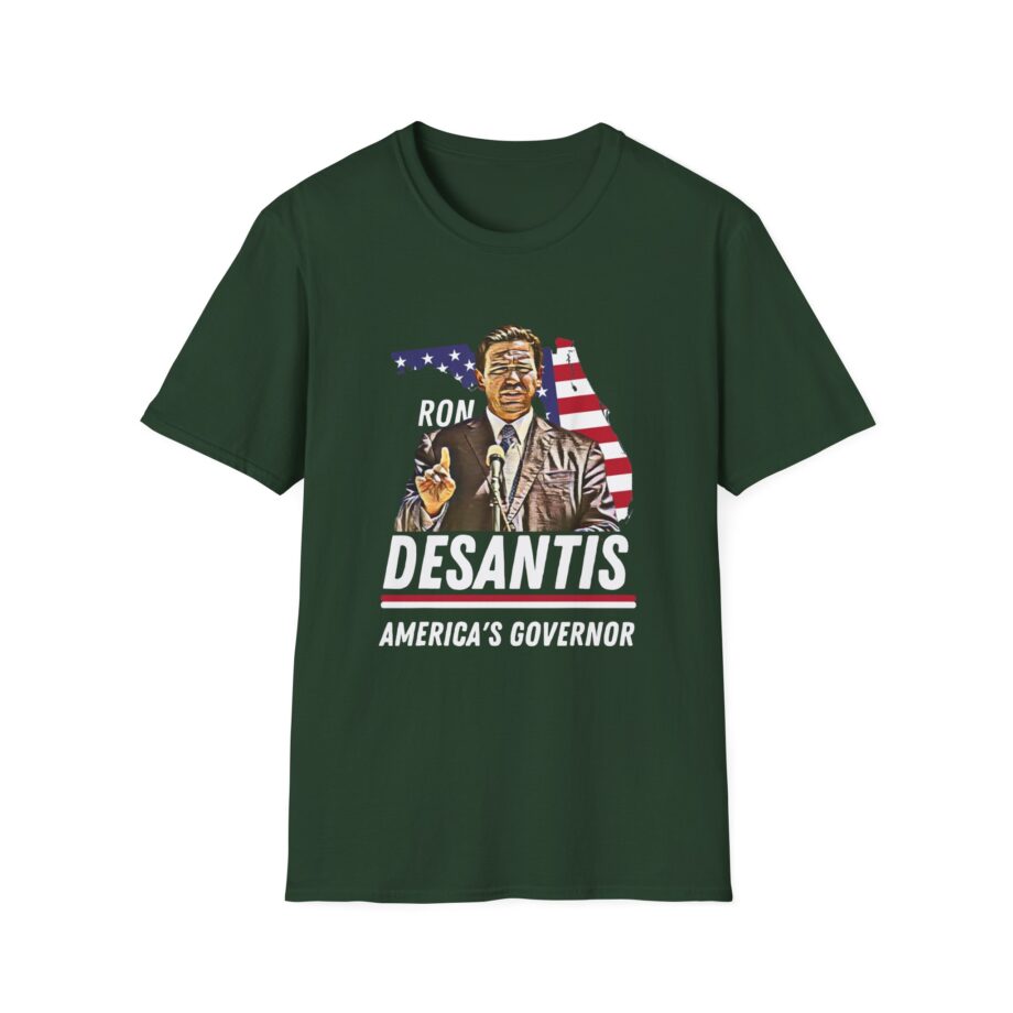 Ron Desantis America's Governor Unisex Softstyle T-shirt