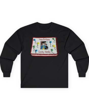 Slushy Noobz Birthday Cake Unisex Ultra Cotton Long Sleeve Tee