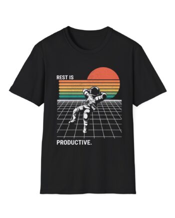 Elyse Myers: Rest is Productive Unisex Softstyle T-Shirt