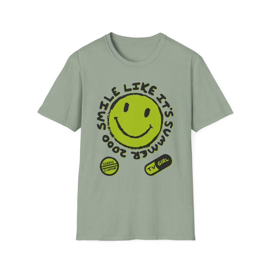 Tv Girl Smile Like It's Summer 2000 Unisex Softstyle T-shirt