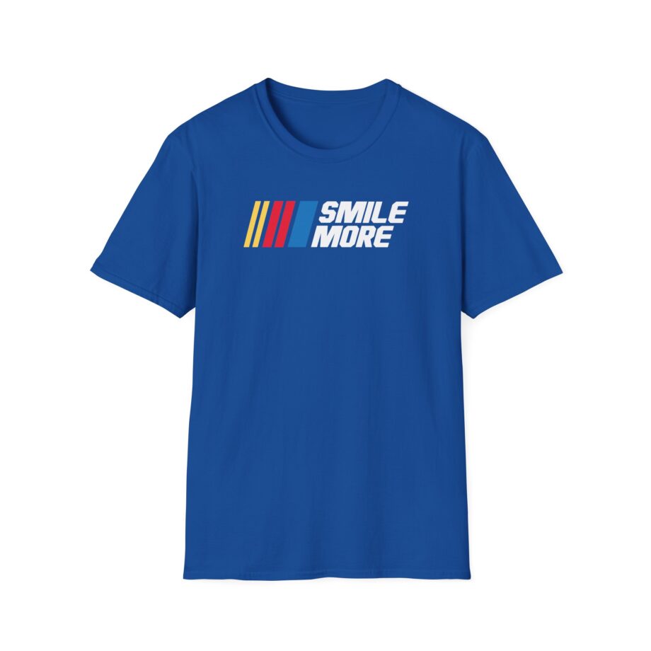 Roman Atwood Smile More Racing Unisex Softstyle T-shirt
