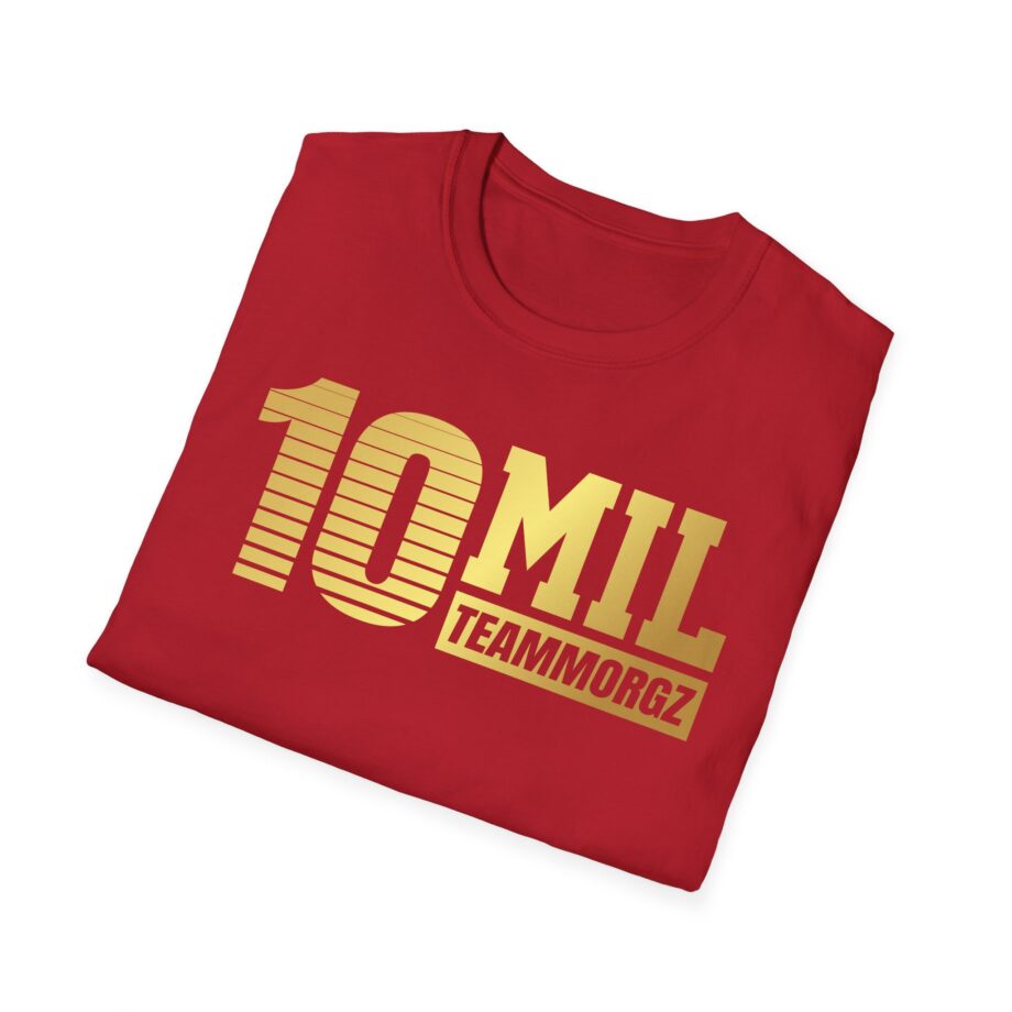 Morgz 10 Million Squad Unisex Softstyle T-Shirt