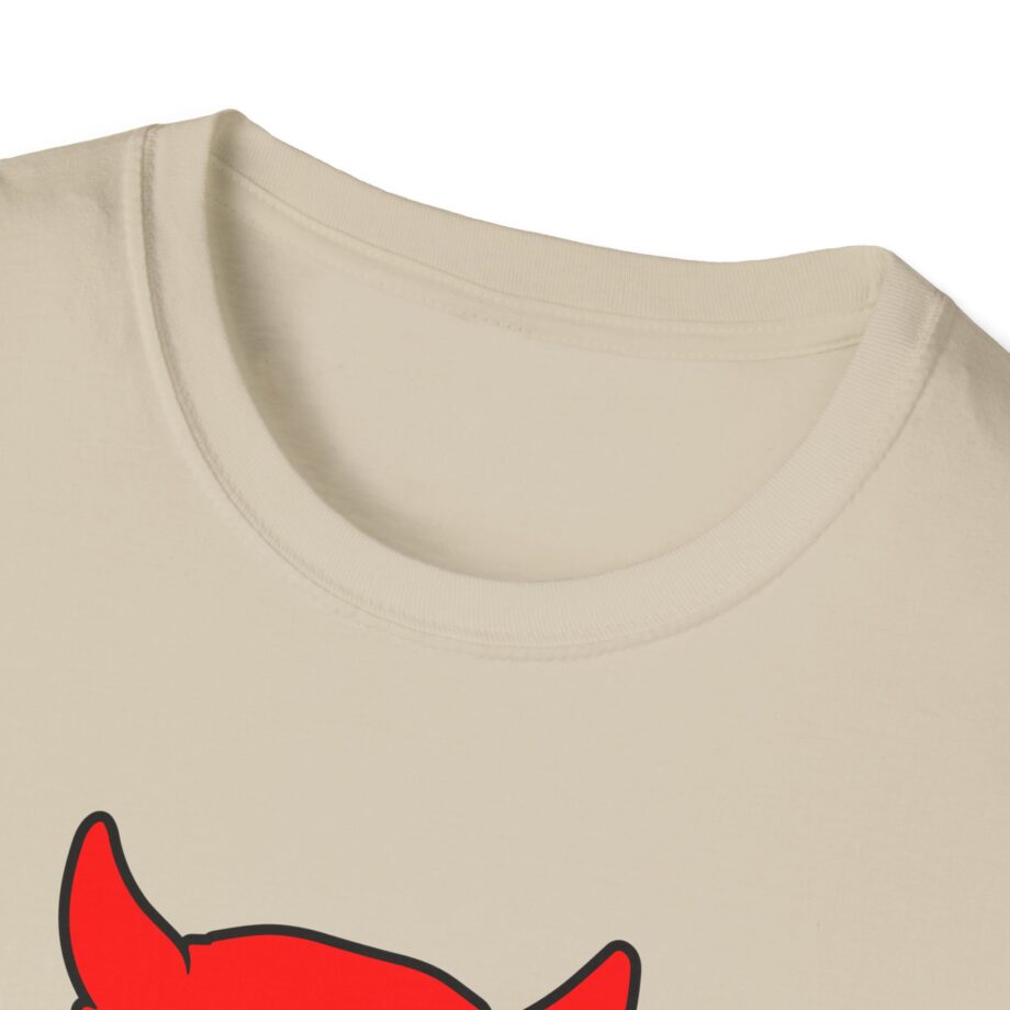 Jackass Devil Horns Skull & Crossbones Unisex Softstyle T-Shirt