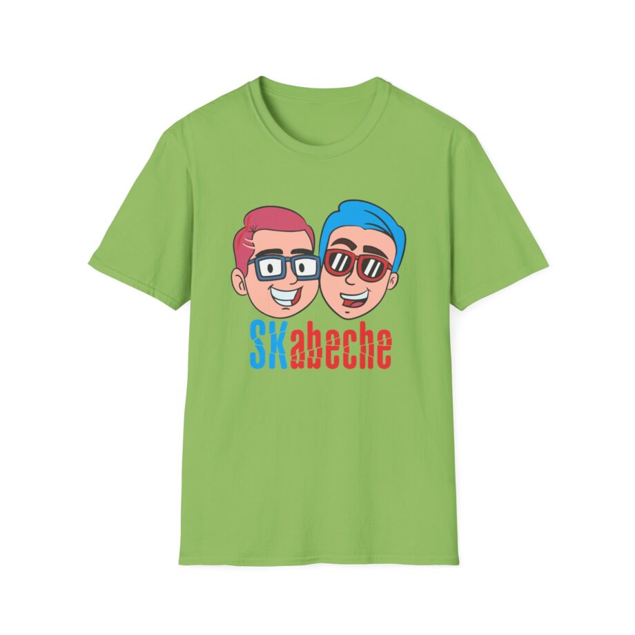 Playera Skabeche Sk Youtubers Unisex Softstyle T-Shirt