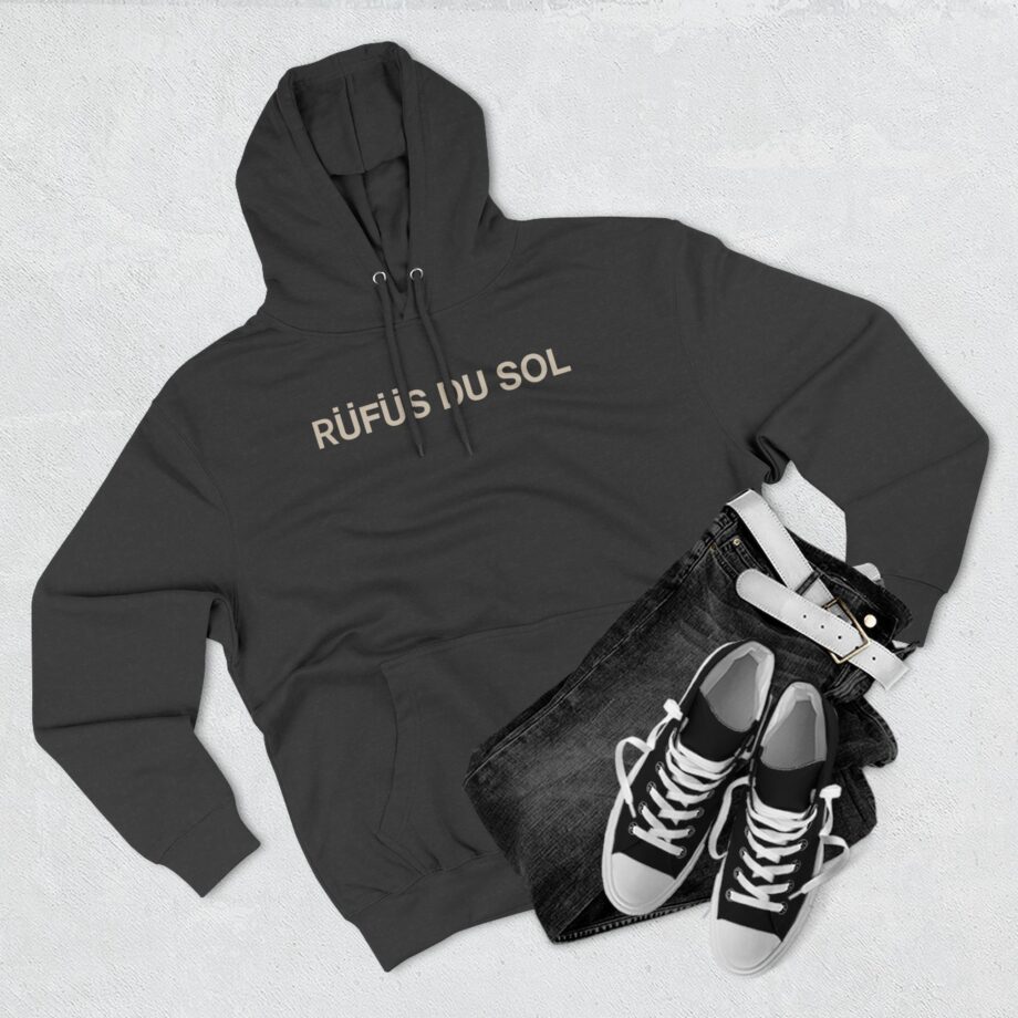 Rufus Du Sol Three-Panel Fleece Hoodie