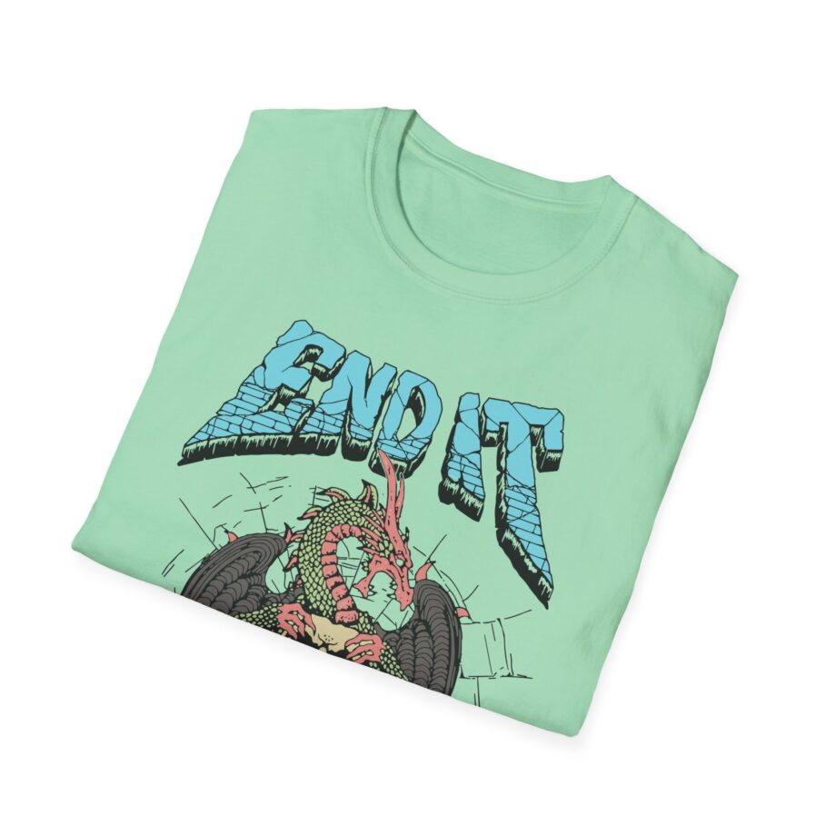 End It Dragon Skull Unisex Softstyle T-Shirt
