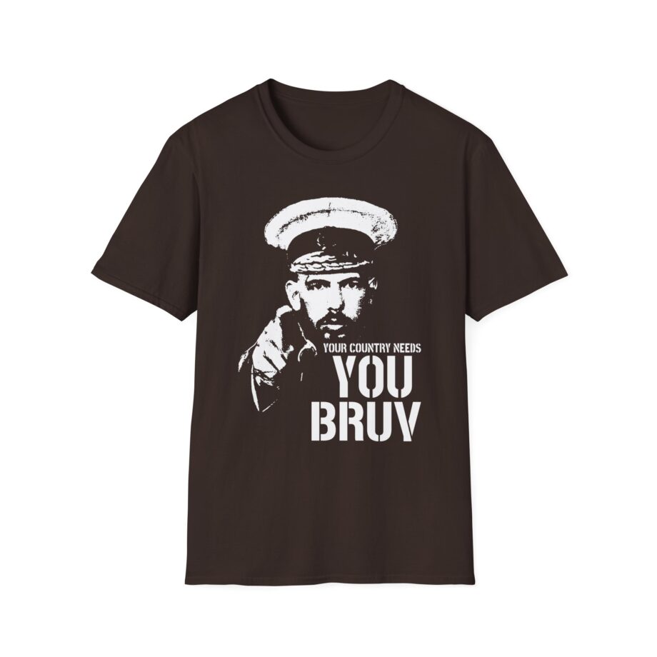Andrew Tate Your Country Needs You Bruv Unisex Softstyle T-shirt