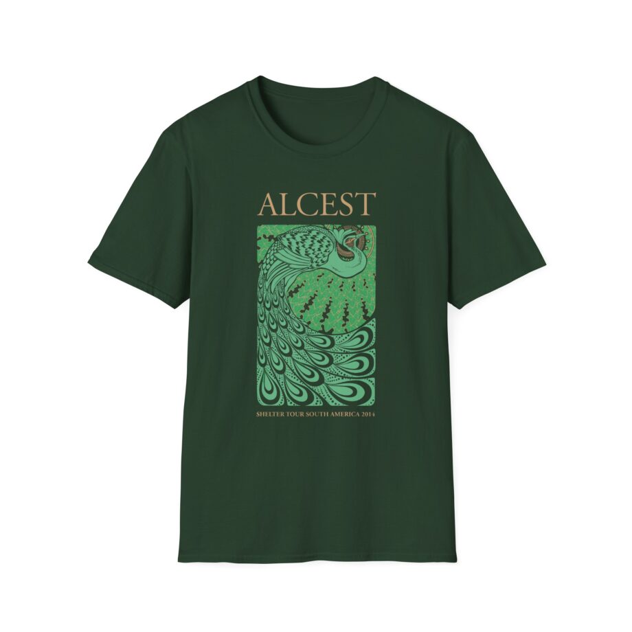 Alcest Shelter Tour South America 2014 Unisex Softstyle T-shirt