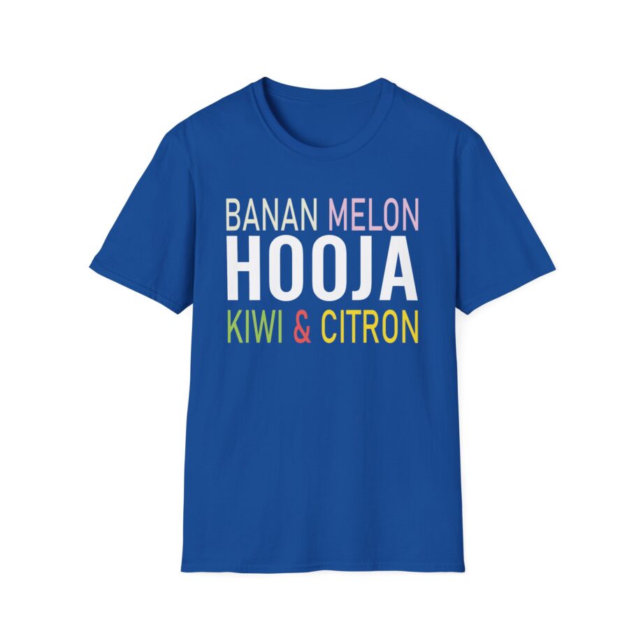 Hooja Banan Melon Kiwi & Citron Unisex Softstyle T-shirt