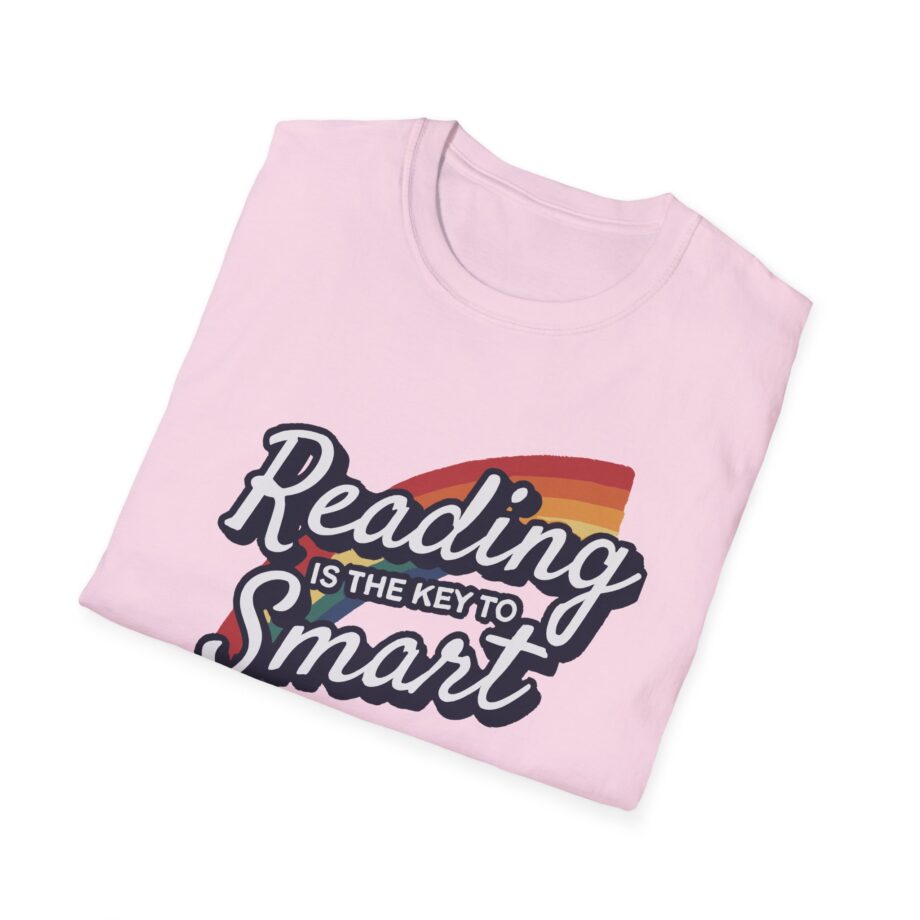 Nate Bargatze Reading is the Key to Smart Unisex Softstyle T-Shirt