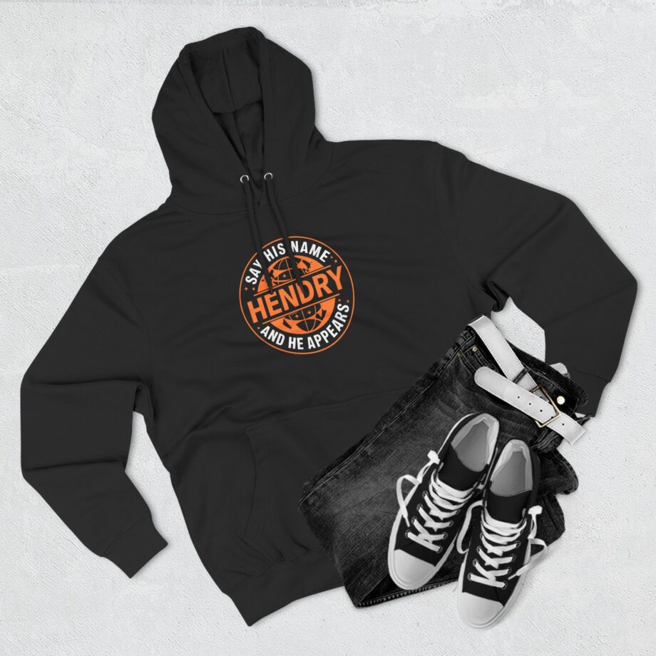 Say His Name Joe Hendry Three-Panel Fleece Hoodie