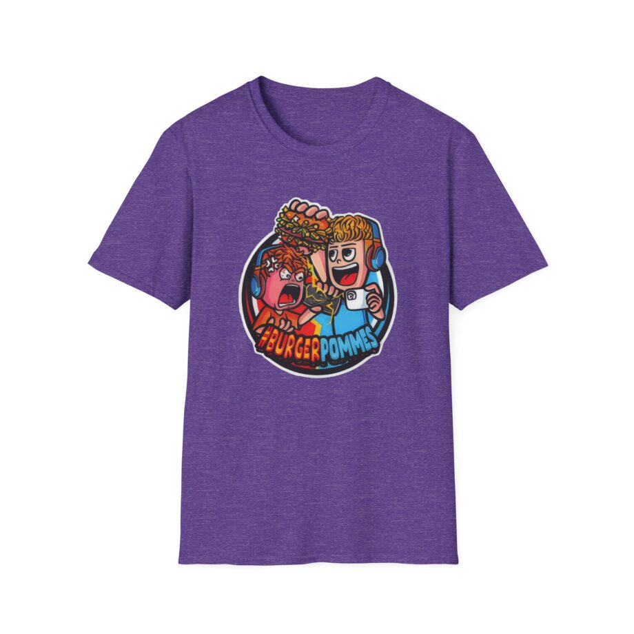 Burger Pommes  Unisex Softstyle T-Shirt