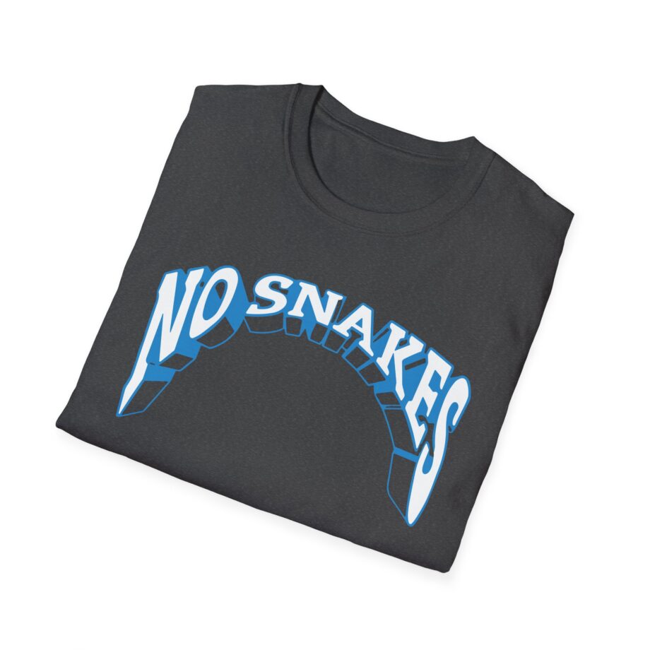 Zerkaa No Snakes Unisex Softstyle T-Shirt