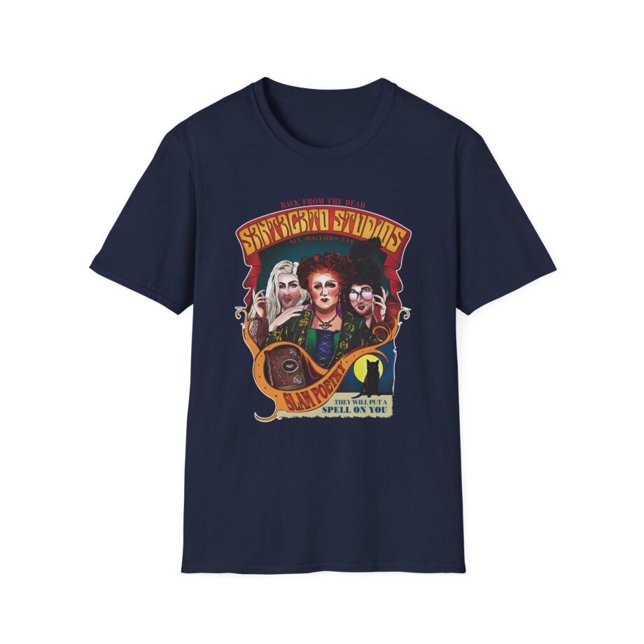 The Basement Yard Hocus Pocus Slam Poetry Unisex Softstyle T-shirt
