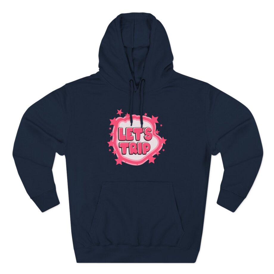 Sturniolo Triplets Let's Trip Airbrush Three-panel Fleece Hoodie