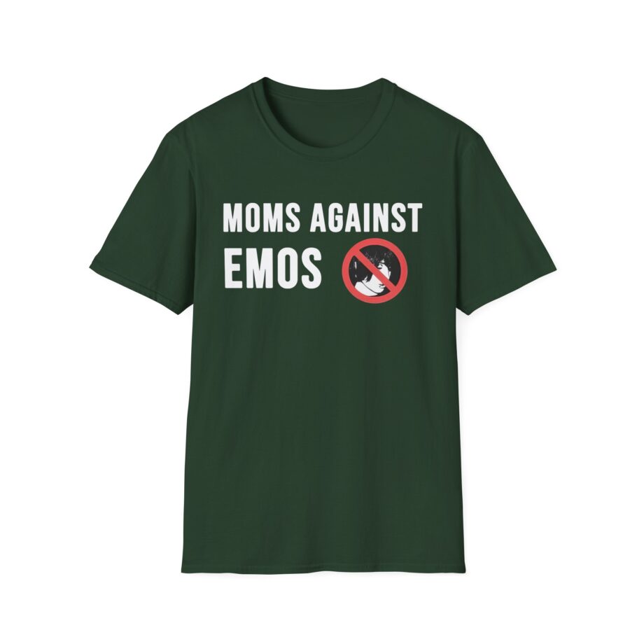 Jake Webber Moms Against Emos Unisex Softstyle T-shirt